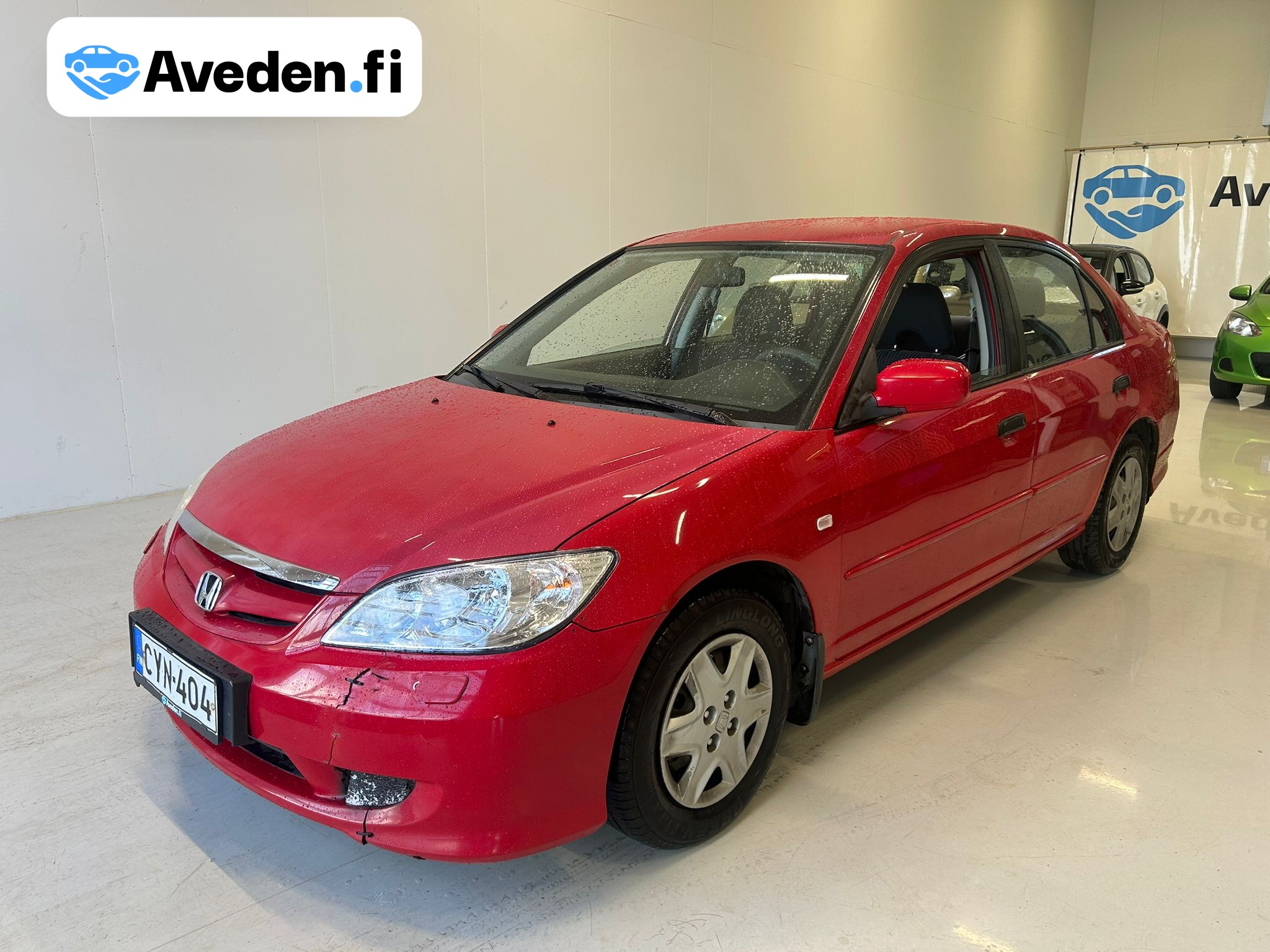Honda Civic 1.6, 110hv. Ilmastointi, Lohkolämmitin sisähaaralla
