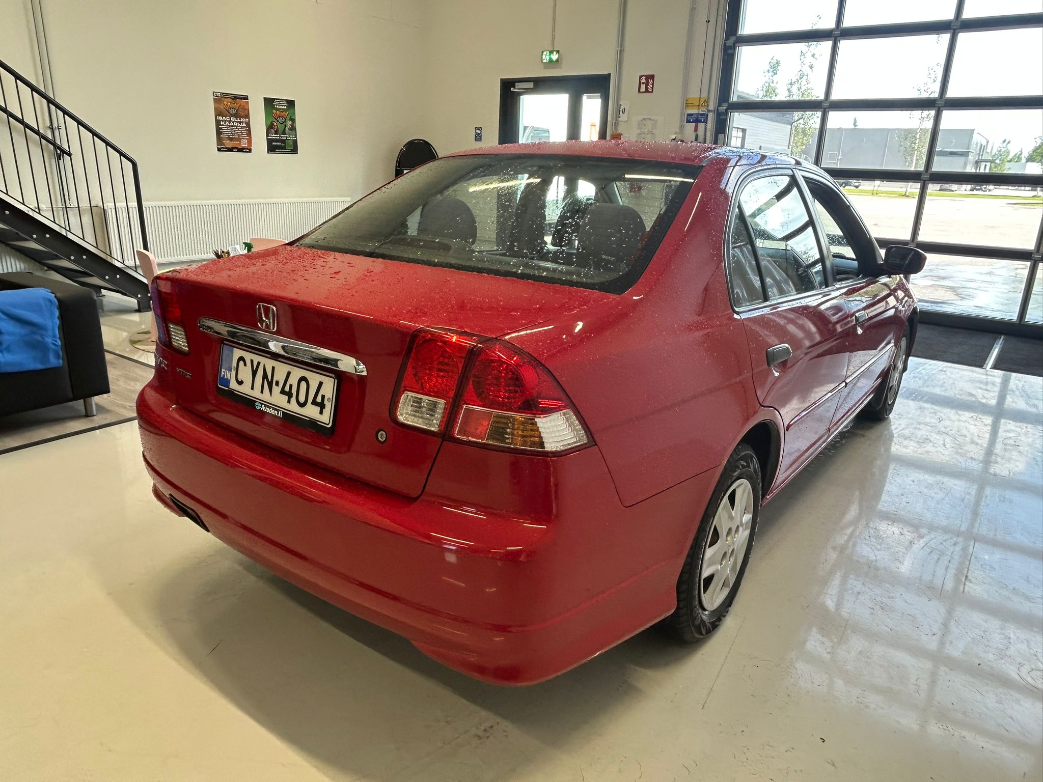 Honda Civic 1.6, 110hv. Ilmastointi, Lohkolämmitin sisähaaralla