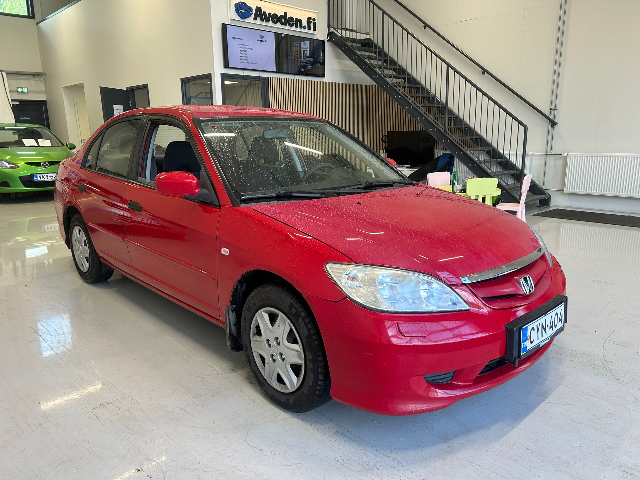 Honda Civic 1.6, 110hv. Ilmastointi, Lohkolämmitin sisähaaralla