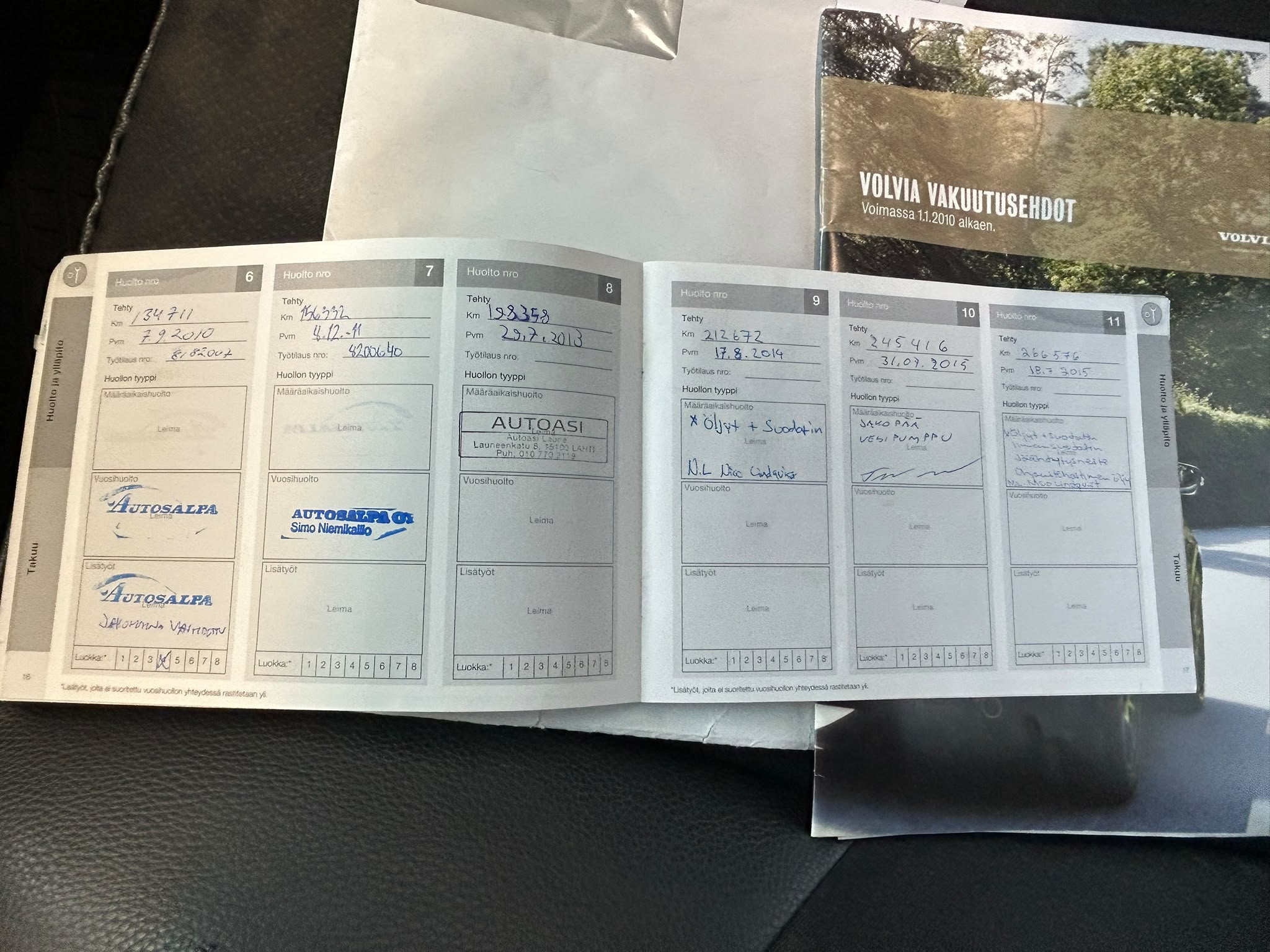 
								Volvo V70 2,4 170 hv kinetic aut full									