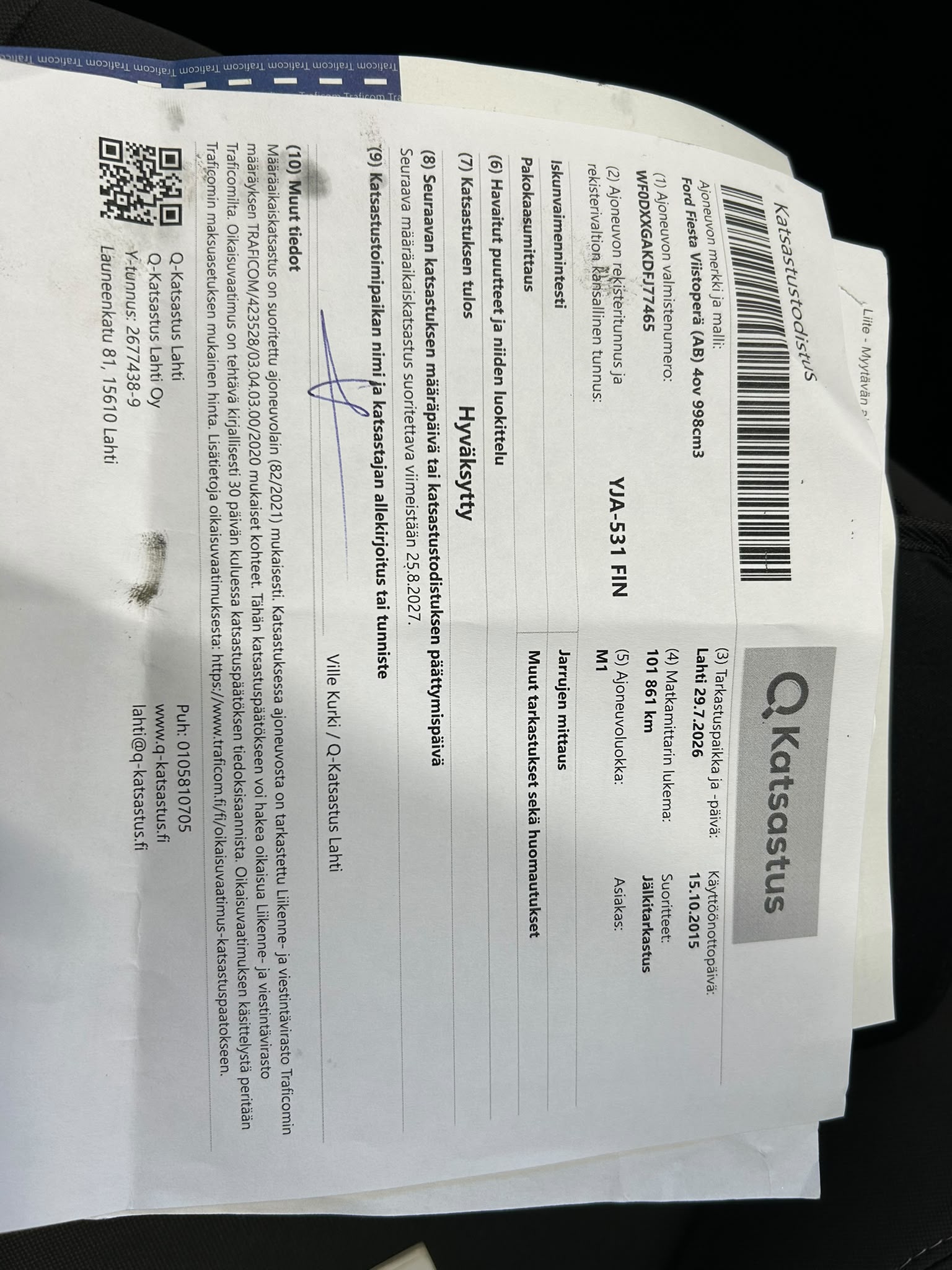 
								Ford Fiesta 1,0 80hv Start/Stop M5 Trend 5-ovinen full									