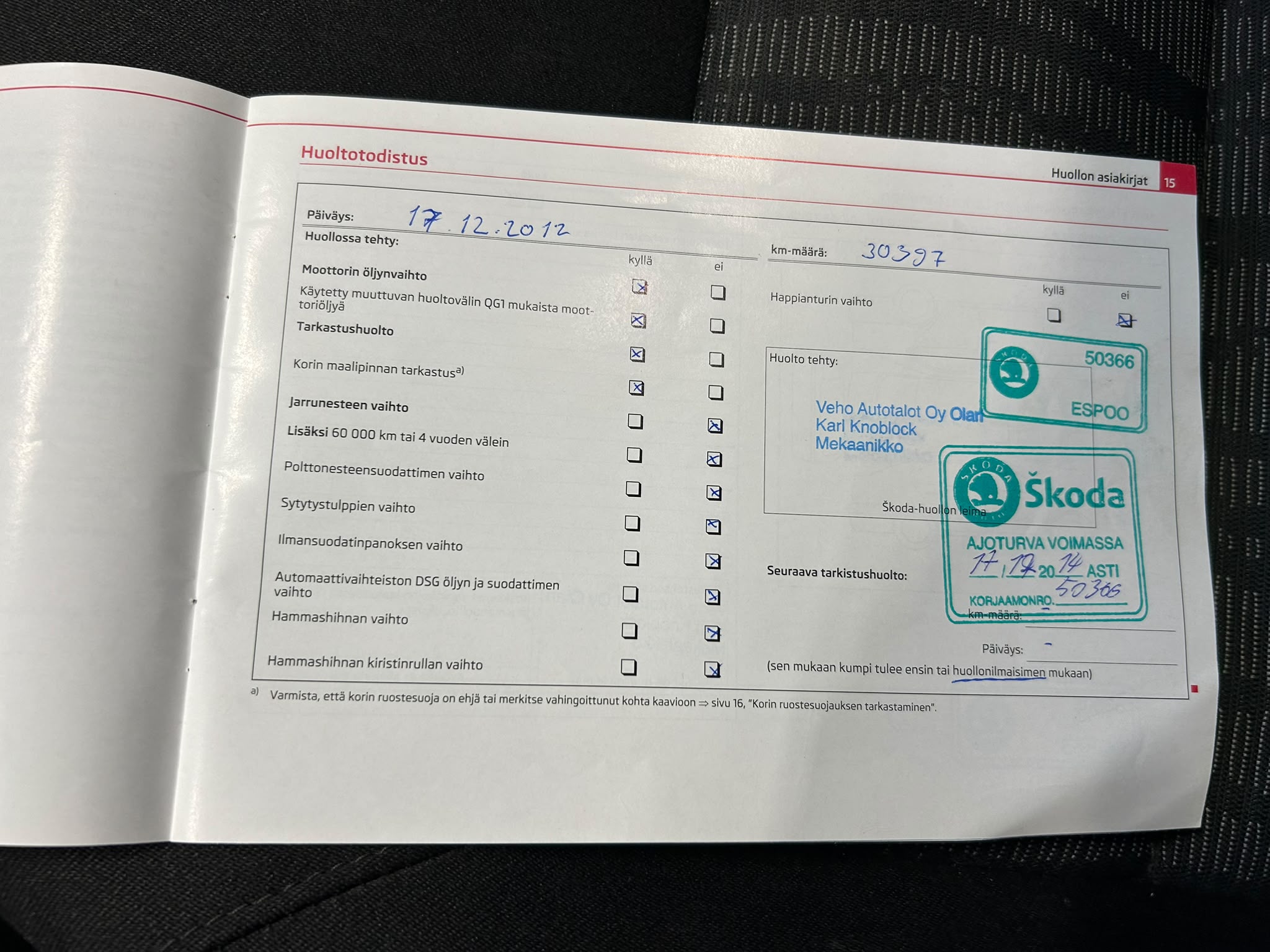 
								Skoda Octavia Combi 1,6 TDI Elegance Green tec full									