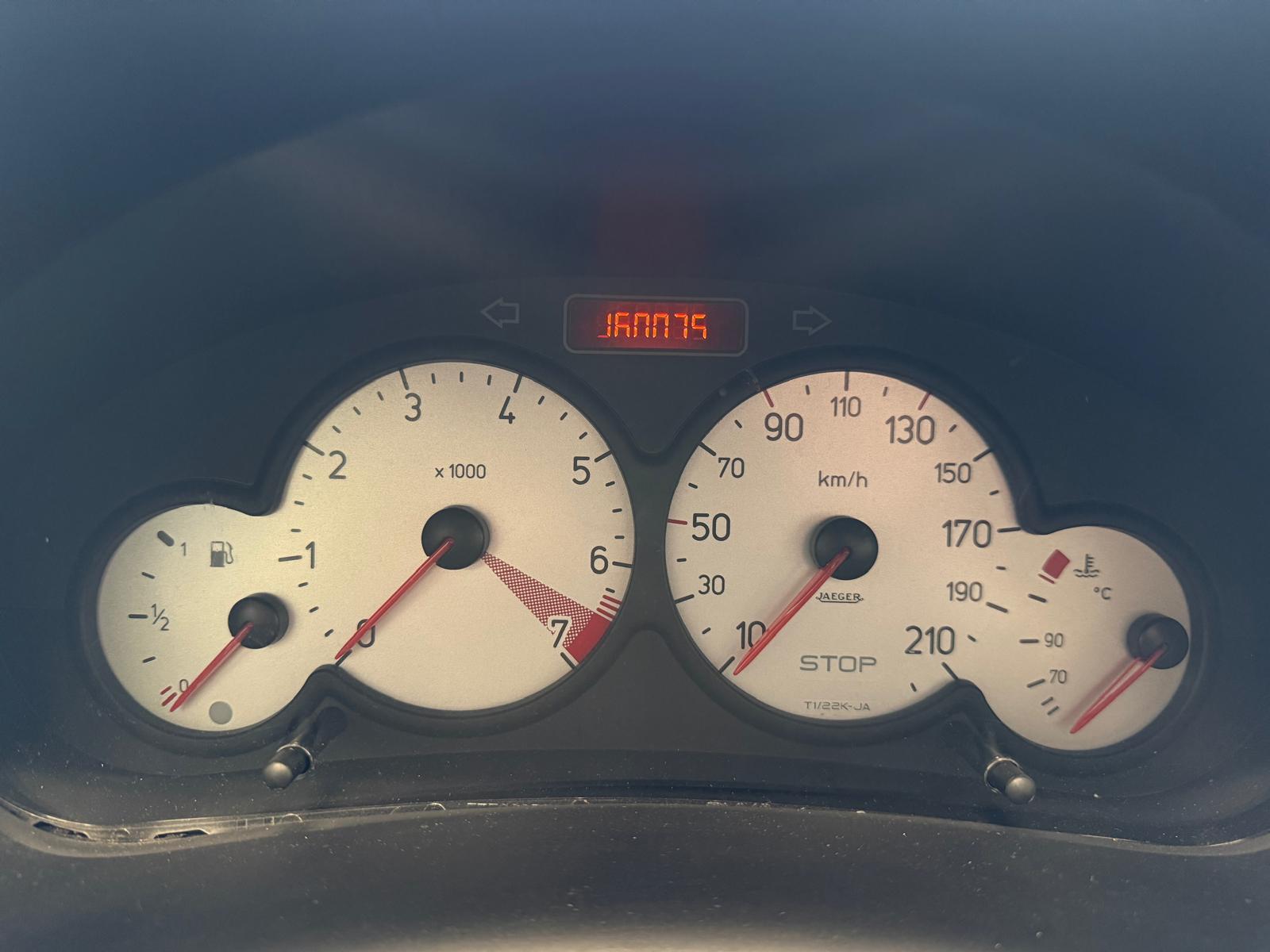 
								Peugeot 206 1,4 SE SW full									