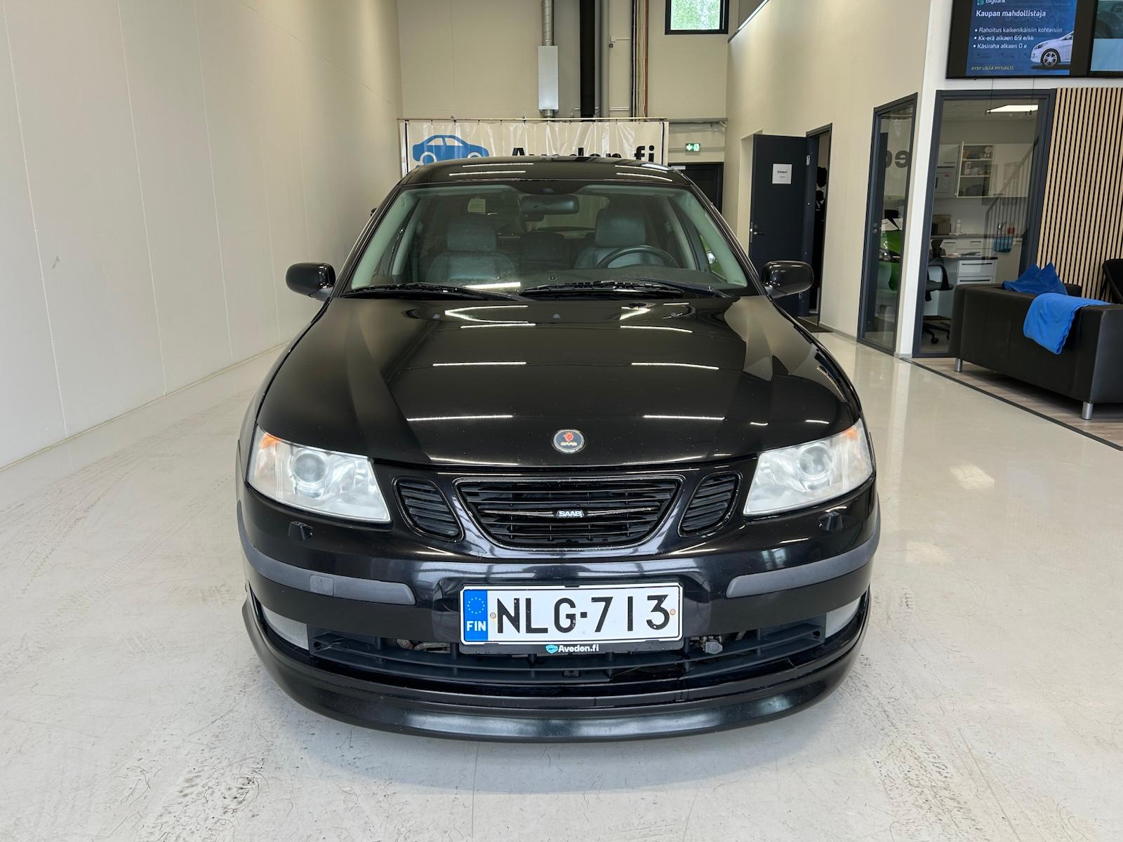 Saab 9-3 Aero 2,8T, Vakionopeudensäädin, Puolinahat, Ajotietokone
