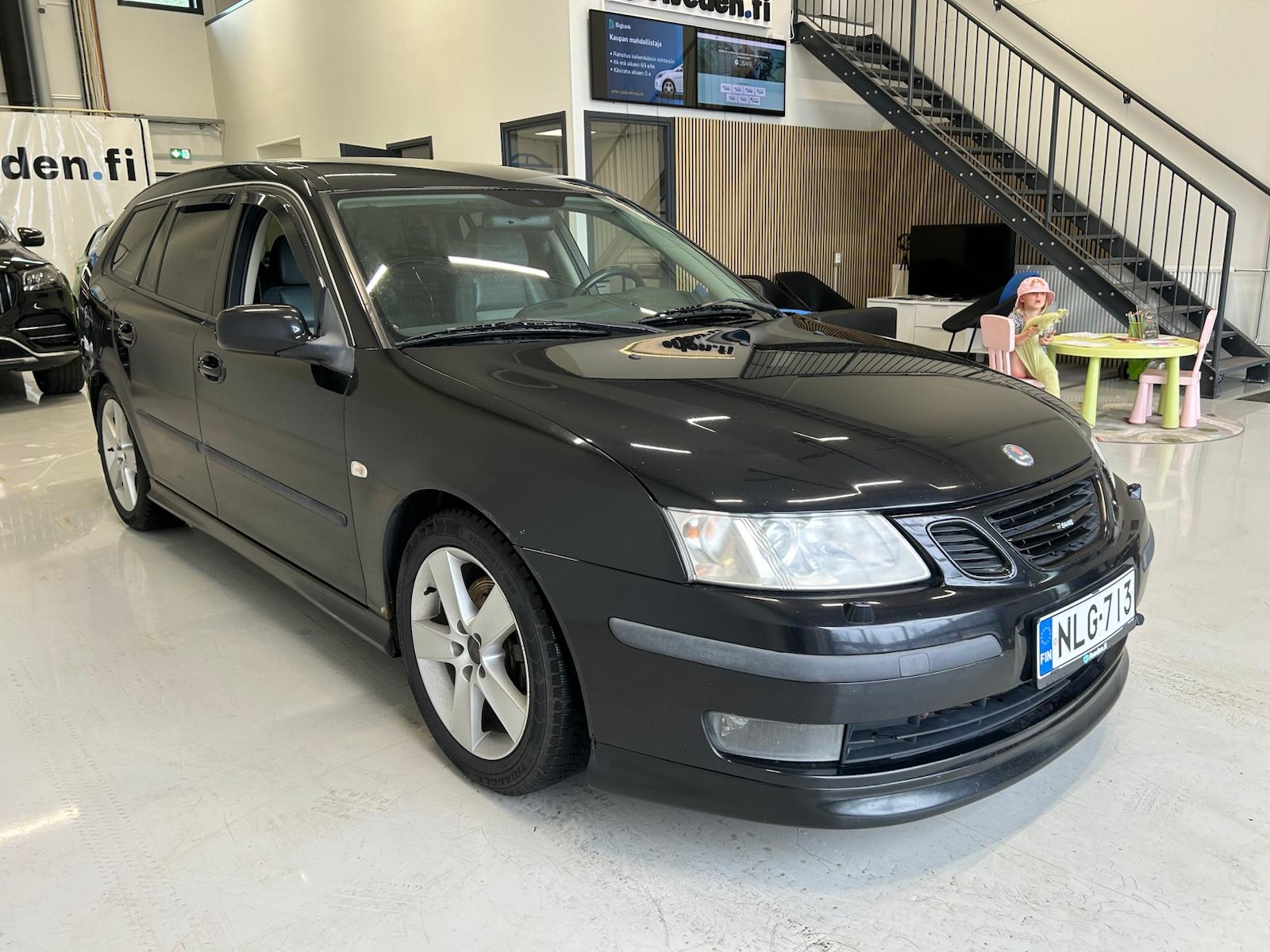 Saab 9-3 Aero 2,8T, Vakionopeudensäädin, Puolinahat, Ajotietokone