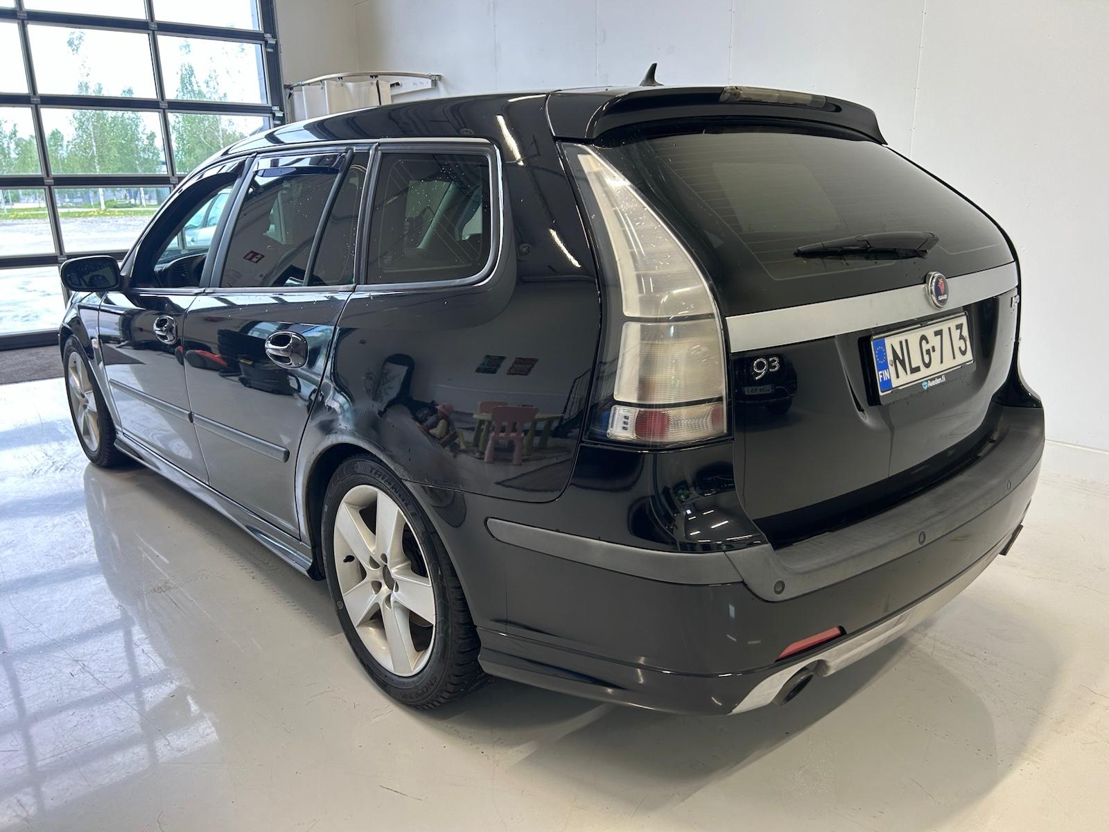 Saab 9-3 Aero 2,8T, Vakionopeudensäädin, Puolinahat, Ajotietokone