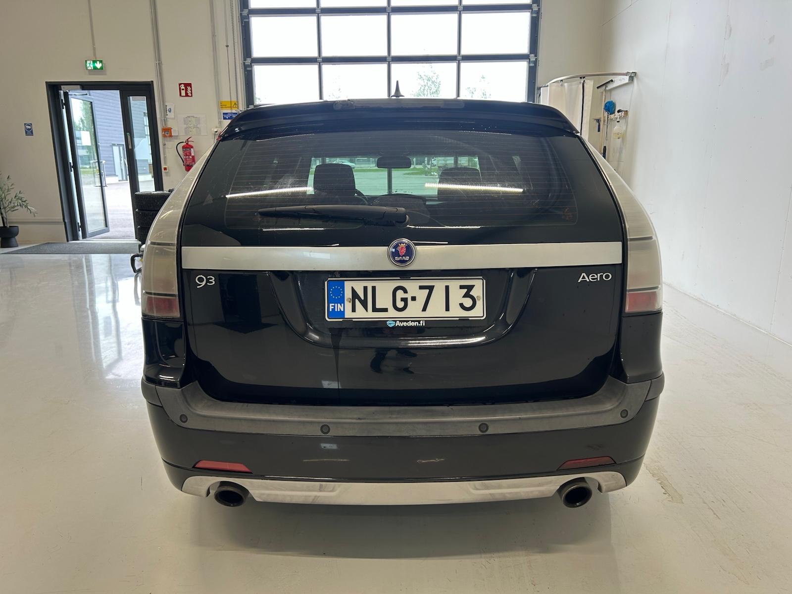 
								Saab 9-3 Aero 2,8T, Vakionopeudensäädin, Puolinahat, Ajotietokone full									