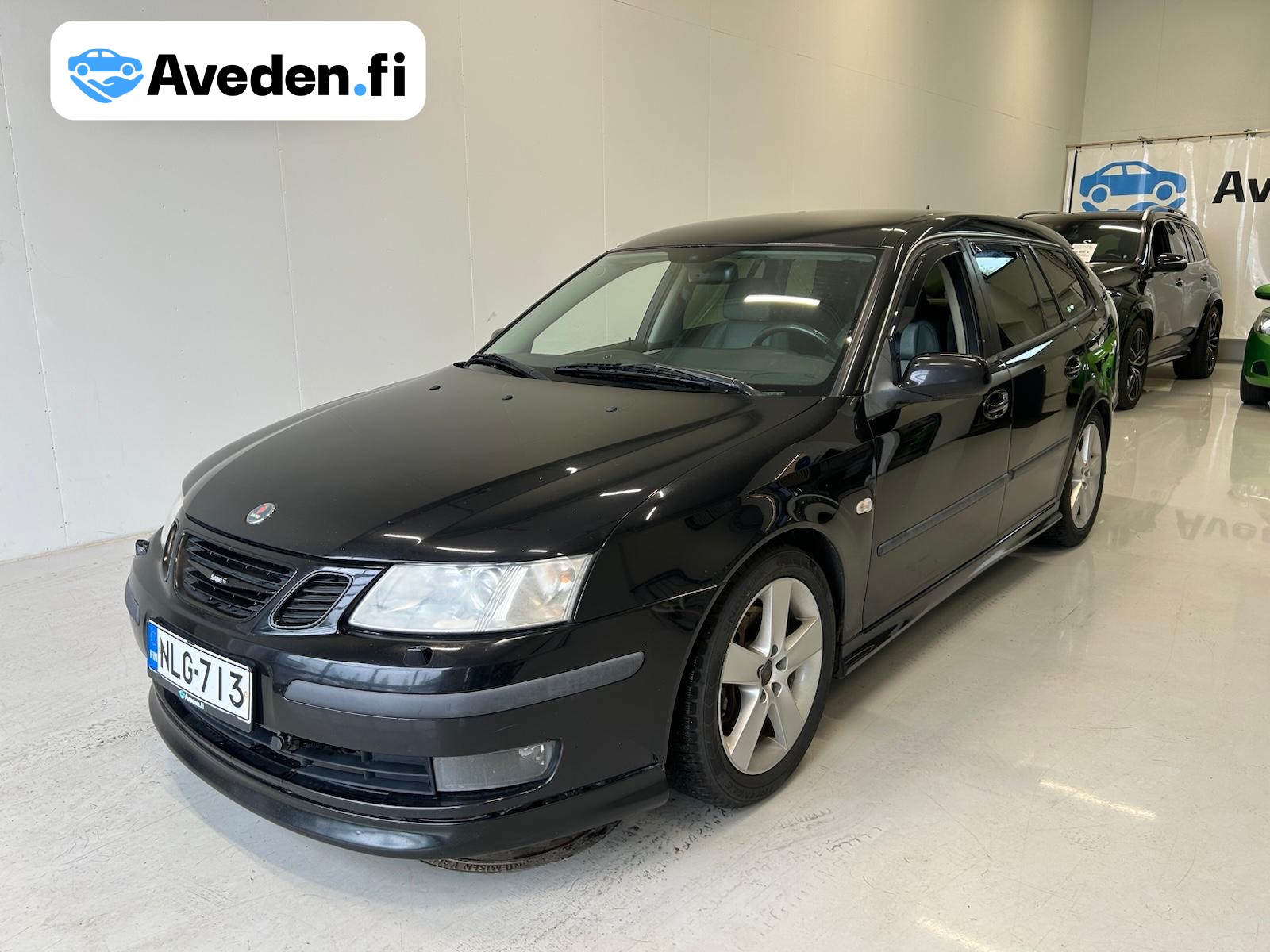 Saab 9-3 Aero 2,8T, Vakionopeudensäädin, Puolinahat, Ajotietokone